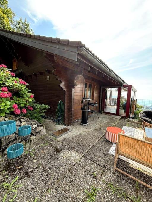 Swiss Chalet - Mountain And Lake View Blonay Esterno foto