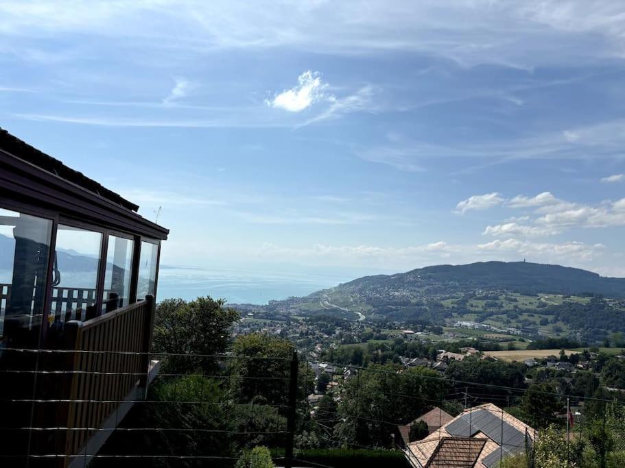 Swiss Chalet - Mountain And Lake View Blonay Esterno foto